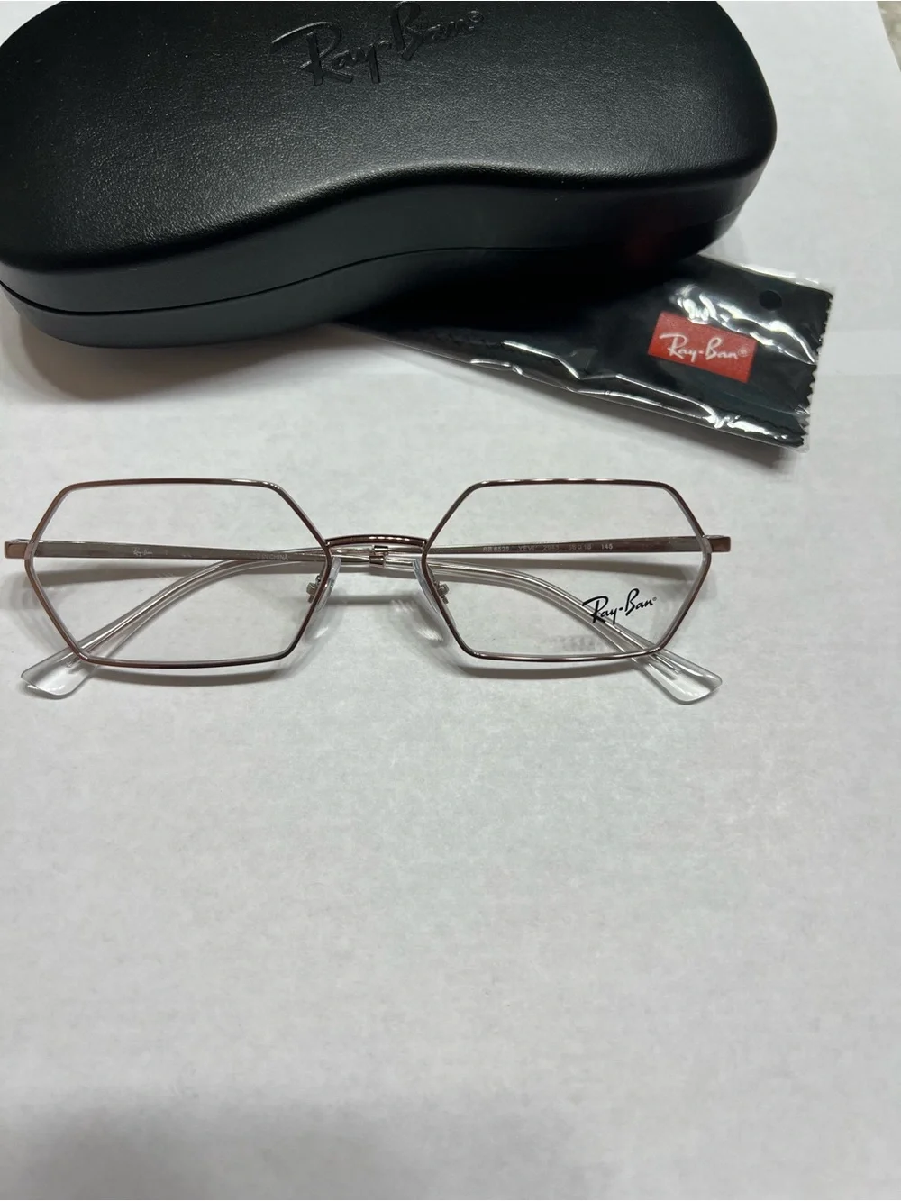 Ray-Ban 6528 Yevi Slim Metal Eyeglass. - Picture 1 of 5